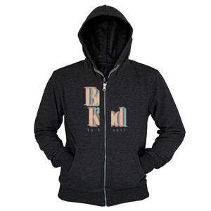 Hoodie Zipper Be kind to yourself