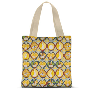 Tas Tote Fullprint Jeruk di Taman