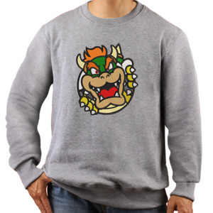 Jaket Sweater Bowser