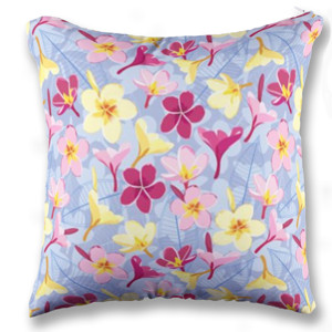 Bantal Frangipani Yellow Pink