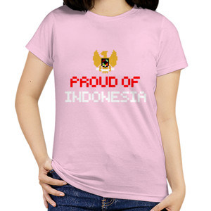 Kaos Pixel Proud of Indonesia