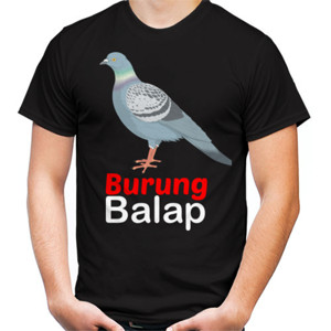 Kaos burung balap