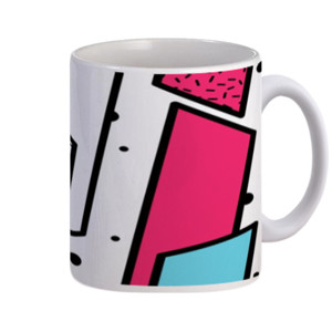 Mug Neo memphis background 10