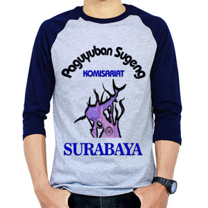 Kaos Raglan Komisariat Surabaya PS