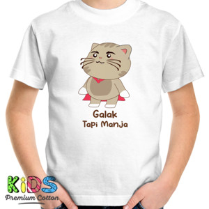 Kaos Kucing Galak