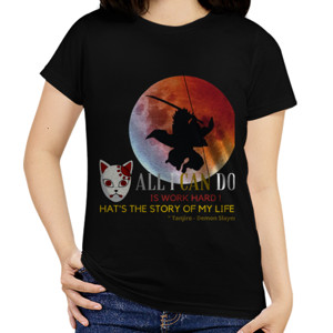 Kaos SKIN COLLECTOR : ANIME QUOTE DSLAYER-WANITA