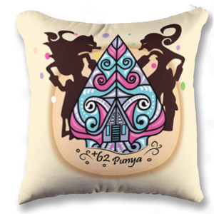Bantal kesenian wayang