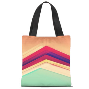 Tas Tote Fullprint Abstrak keren