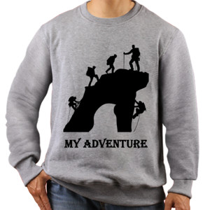 Jaket Sweater MY ADVENTURE