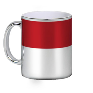 Mug Silver Merah Putih