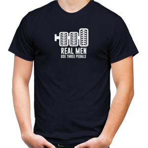 Kaos Real Men Use Three Pedals II  