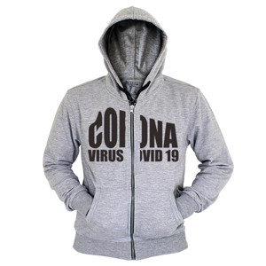 Hoodie Zipper covid 19