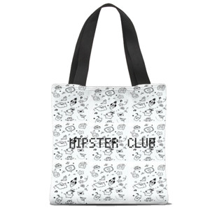 Tas Tote Fullprint Tas Tote Fullprint HIPSTER CLUB