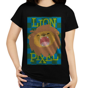 Kaos LION PIXEL