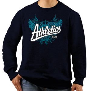 Jaket Sweater Athletics Vintage