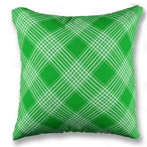 Bantal Diagonal Green