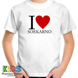 Kaos I Love Soekarno By:Minimo