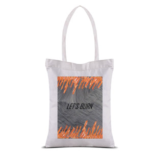 Tas Tote LET'S BURN