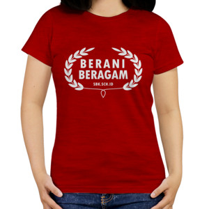 Kaos Kaos Berani Beragam Red