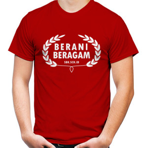 Kaos Kaos Berani Beragam Red