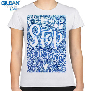 Kaos Dont Stop Believing Blue
