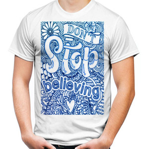 Kaos Dont Stop Believing Blue