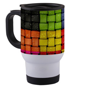 Travel Mug Gelaas kombinasi warna