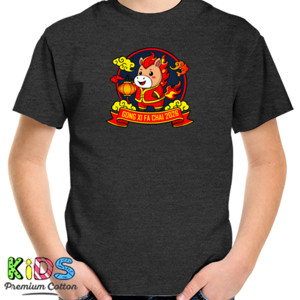 Kaos Cute Fire Horse Lunar New Year