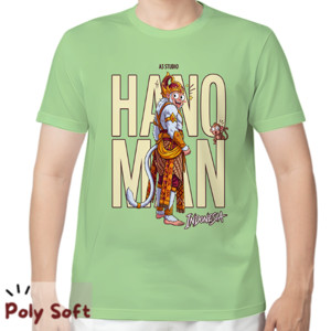 Kaos Kaos Hanoman Poly Soft Yellow Distro