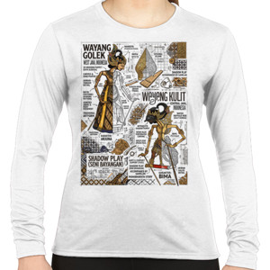 Kaos Kaos Wayang Golek Kulit Shadow Play