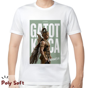 Kaos Kaos Gatotkaca Poly Soft White Tee