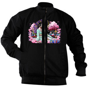 Jaket Bomber Boa Hancock OnePiece