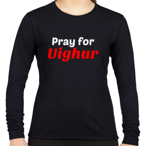 Kaos Pray for Uighur