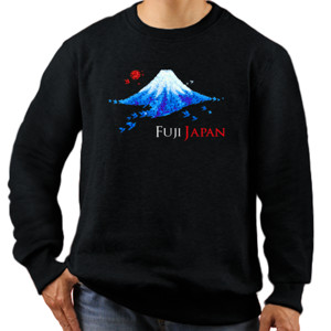 Jaket Sweater Kaos Mount Fuji - Japan (Origami) (SB3BH)