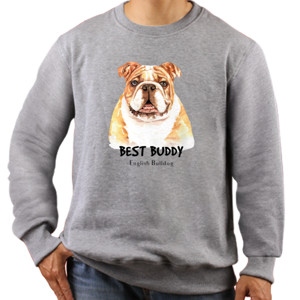 Jaket Sweater Best Buddy
