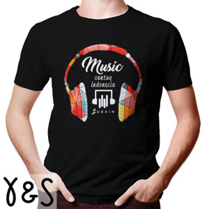 Kaos Musik Santuy Indonesia