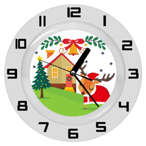 Jam Dinding JD - Christmas 01