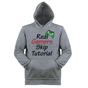 Jaket Hoodie Real Gamers