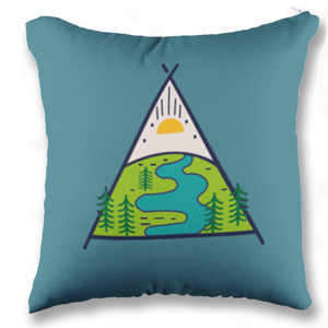 Bantal bantal karakter alam