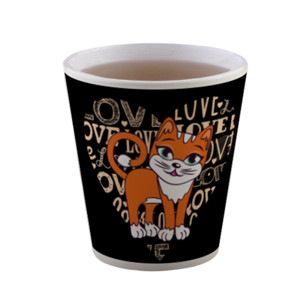Mug love cat