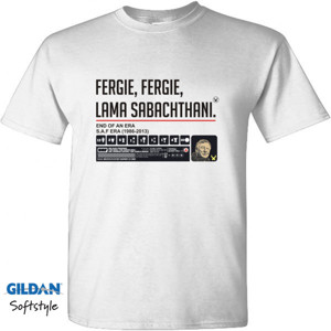 Kaos FERGIE, Mengapa Kau Tinggalkan Kami Sendiri?