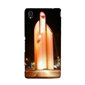 Kota Surabaya - Tugu bambu runcing Casing HP