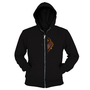 Hoodie Zipper Egyptian Cat