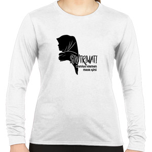 Kaos santriwati wanita idaman masa kini