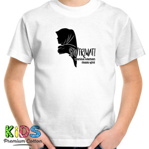 Kaos santriwati wanita idaman masa kini