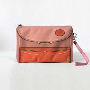 Dompet Pink elite pattern