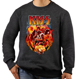 Jaket Sweater Kiss BAnd