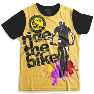 Kaos Fullprint Ride The Bike
