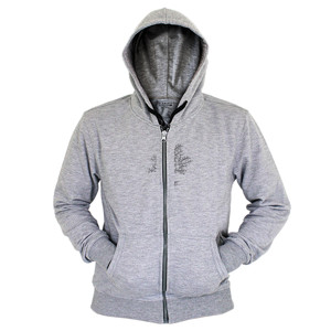 Hoodie Zipper Pohon line art