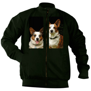 Jaket Bomber Couple Funny Dog